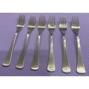 Dalia Royal Royale Spain Salad Forks Fork Stainless Steel Flatware Set Of 6